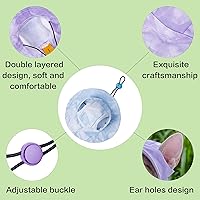 Vista 4 de Gorra para mascotas con agujeros para las orejas, gorra de béisbol protectora del sol, adecuada para perros pequeños y medianos, gorra para escalar