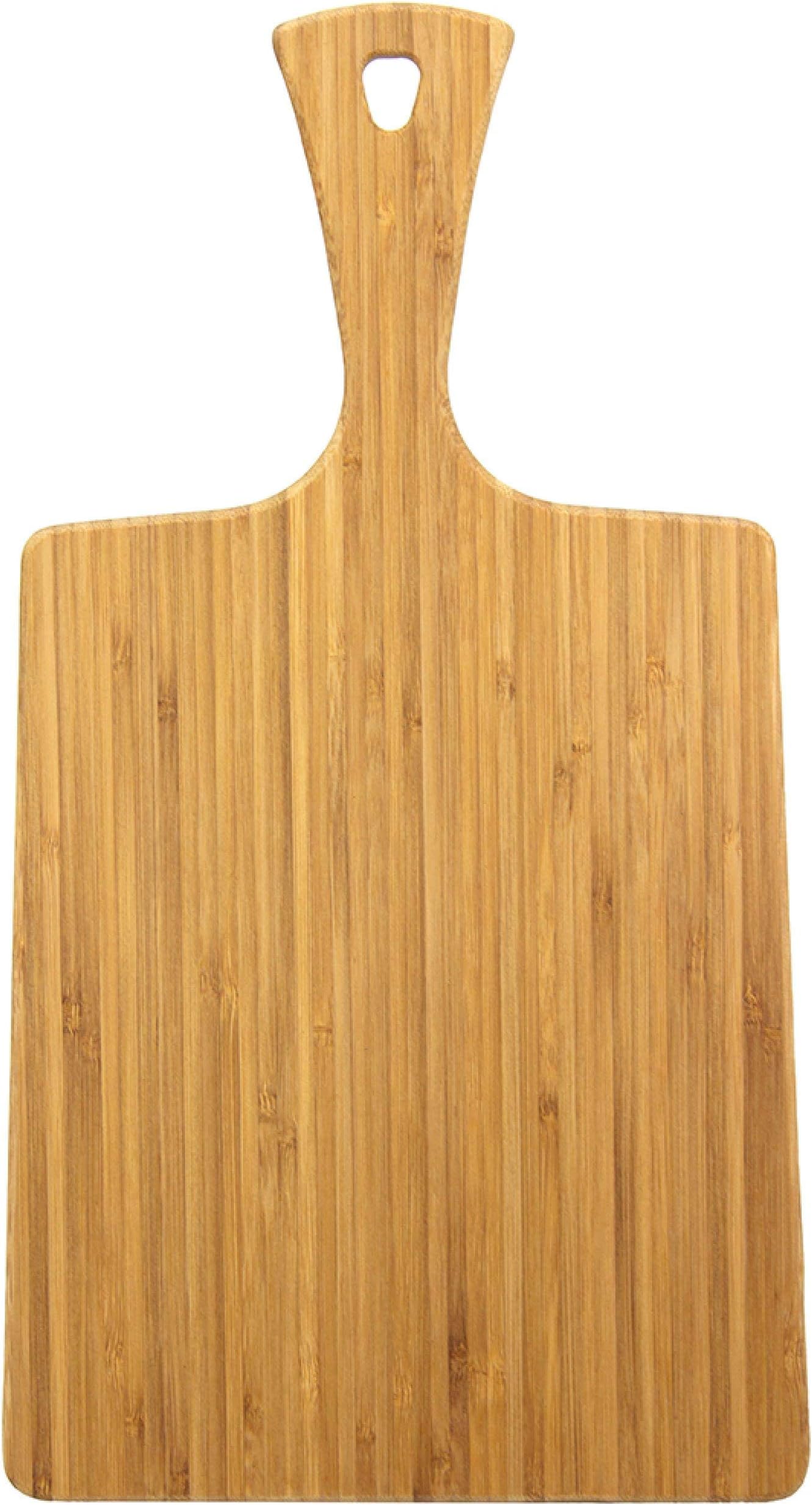 Totally Bamboo GreenLite 18" Dishwasher Safe Bamboo Serving Paddle and Cutting Board