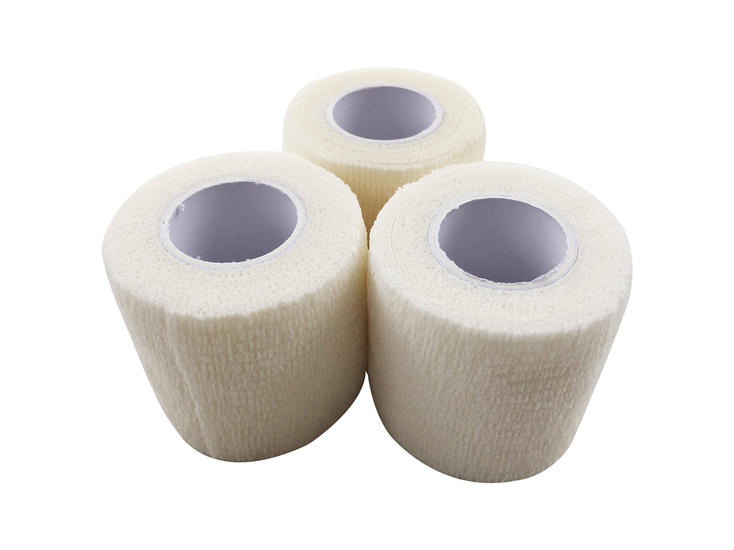 Grip Tape - Hockey, Baseball, Lacrosse, Anything You Need a Better Grip on - 2 inch by 15 feet (3 Pack)