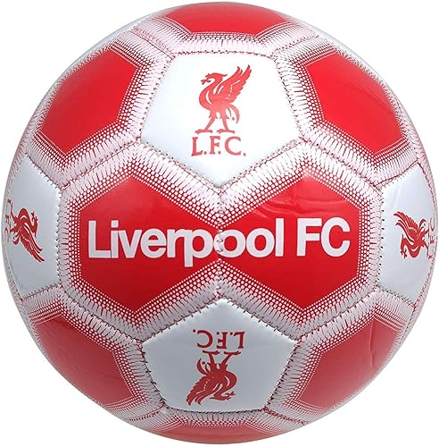 Icon Sports Liverpool F.C. Balón de fútbol con licencia oficial, tamaño 2