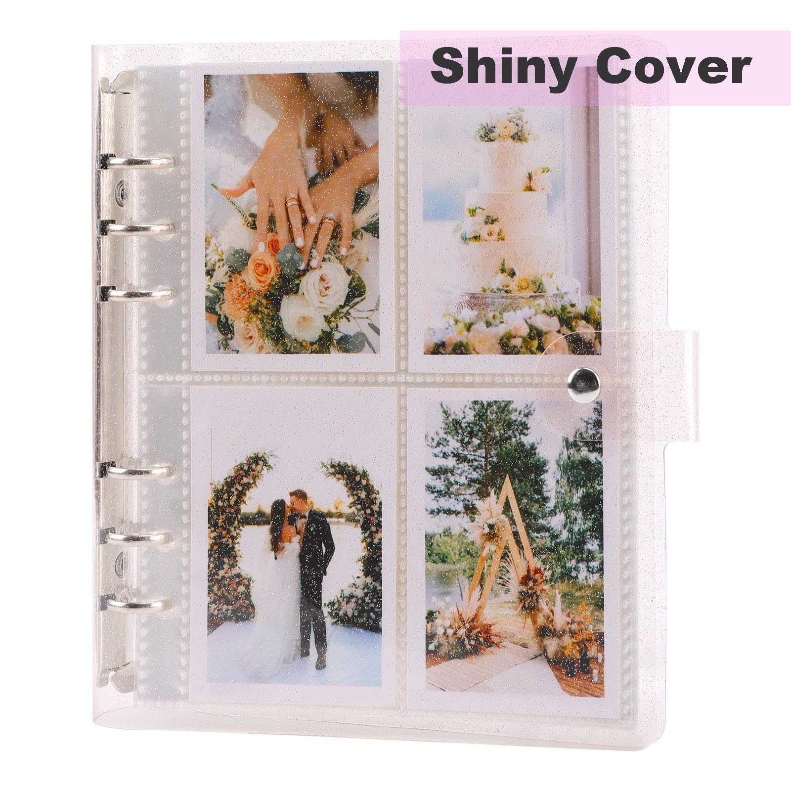 Amazon.com: Ayorasly Polaroid Photo Album with 200 Pockets, Shiny