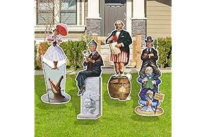 Halloween Haunted Mansion 4Pc Vintage Yard Decoration