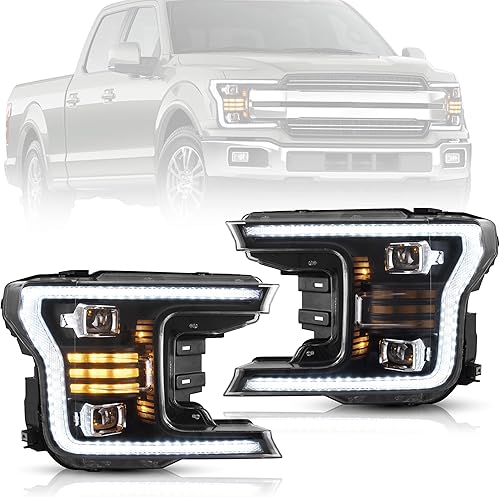 VLAND luces traseras LED con barra DRL LED