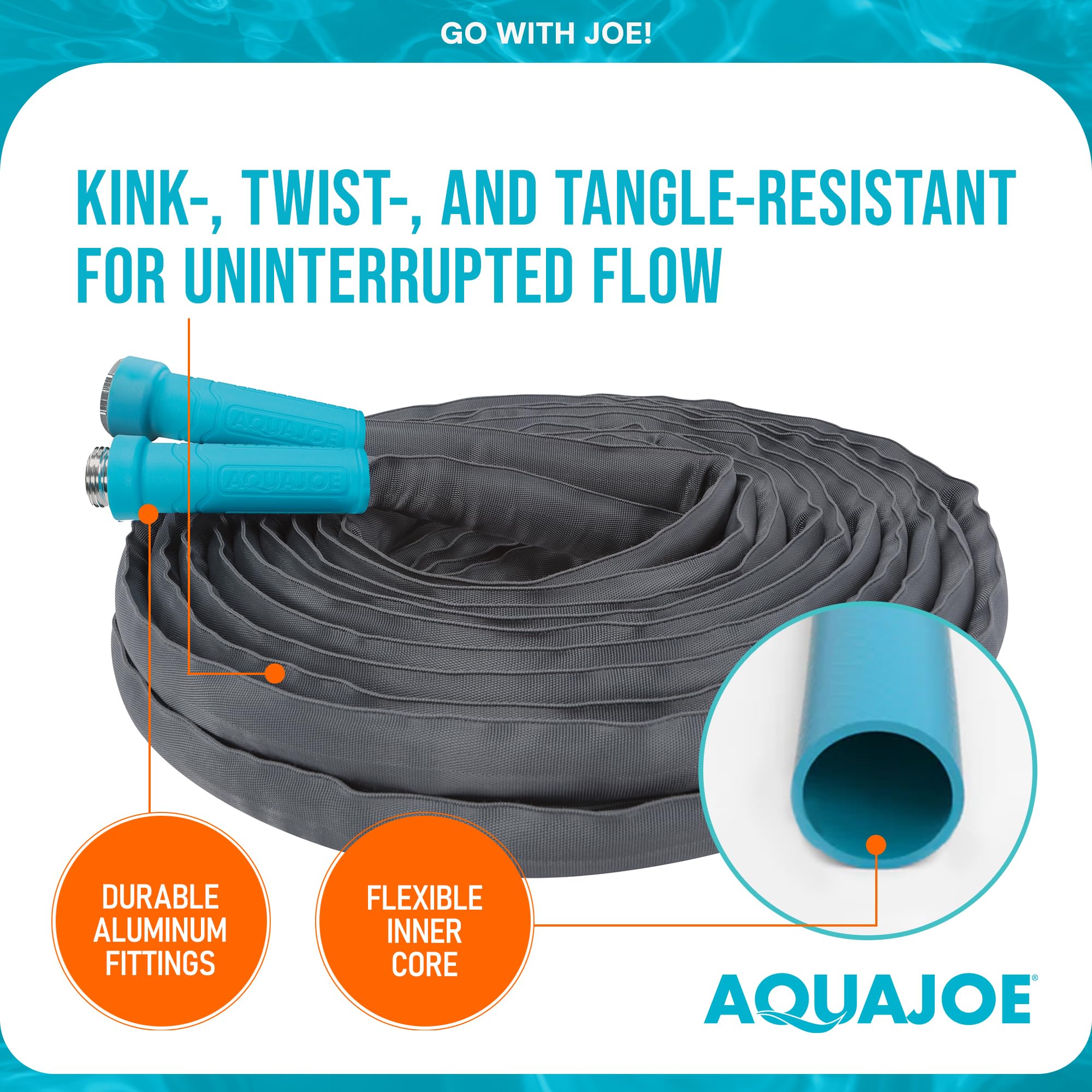 Amazon.com: Aqua Joe AJFJH50-58-MAX Superlight FIBERJACKET Garden