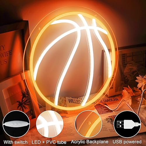 Miniatura 2 de Letrero de neón con texto en inglés "Happy Birthday", letrero luminoso de feliz cumpleaños, alimentado por USB, para decoración de pared de fiesta