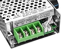 Vista 3 de Greartisan Regulador de velocidad del motor de 12V-80V 30A DC PWM Regulador de velocidad variable Interruptor de gobernador CCM6DS-D con perilla