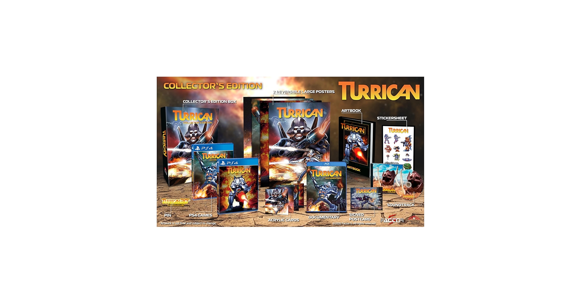 Amazon.com: Strictly Limited Games - Turrican - Collector's