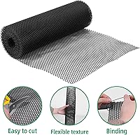 Vista 3 de Watayo Protectores de Tronco de Malla de Árbol de 20 Pies - Protector de Corteza de Árbol - Protector de Árbol de Red Flexible con 100 Piezas