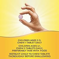Vista 5 de ¡Alive! Multivitaminas masticables para niños - 120 tabletas masticables por Nature's Way