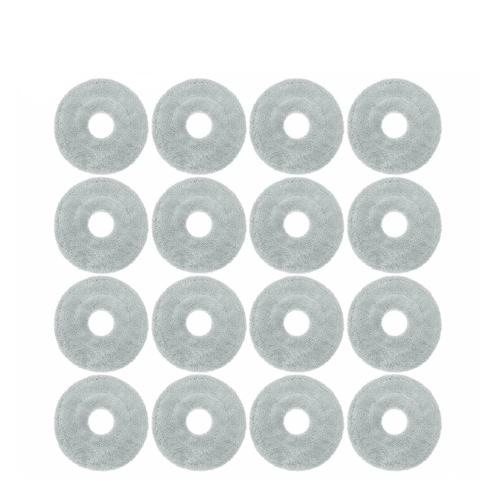 HIZON Robot Vacuum Cleaner Spare Parts Mop Cloth Pad，Compatible For Ecovacs，X5 / X5MAX / X5PRO(Mop-16PCS)