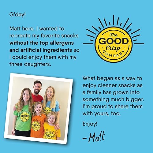 Miniatura 5 de The Good Crisp Company, Papas fritas de corte arrugado, bolsas de 5.5 onzas, paquete de 6 (paquete variado)