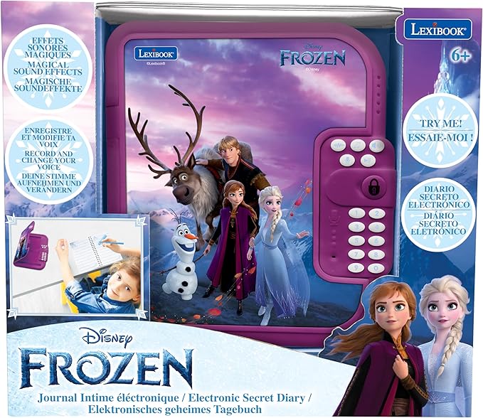 Lexibook Frozen Diario Electrónico con Bolígrafo y Cuaderno Incluidos miniatura 5