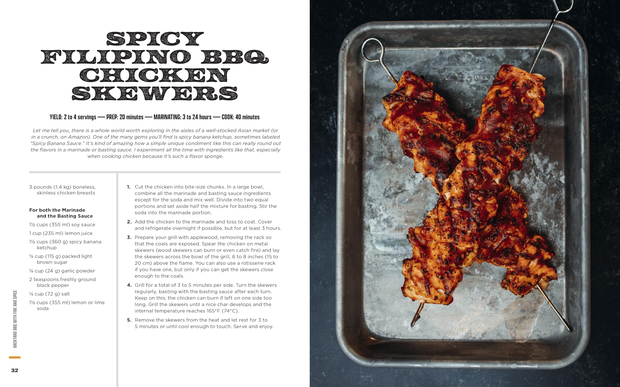 Backyard BBQ with Fire and Spice: Filipino- and Cajun-Inspired Recipes for the Smoker and Grill
