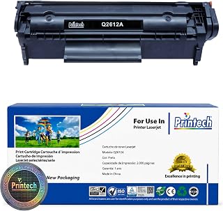 Toner Compatível Q2612A 12A para HP LaserJet 1010 1020 1022 3050 3052 3055 Printech 100% novo