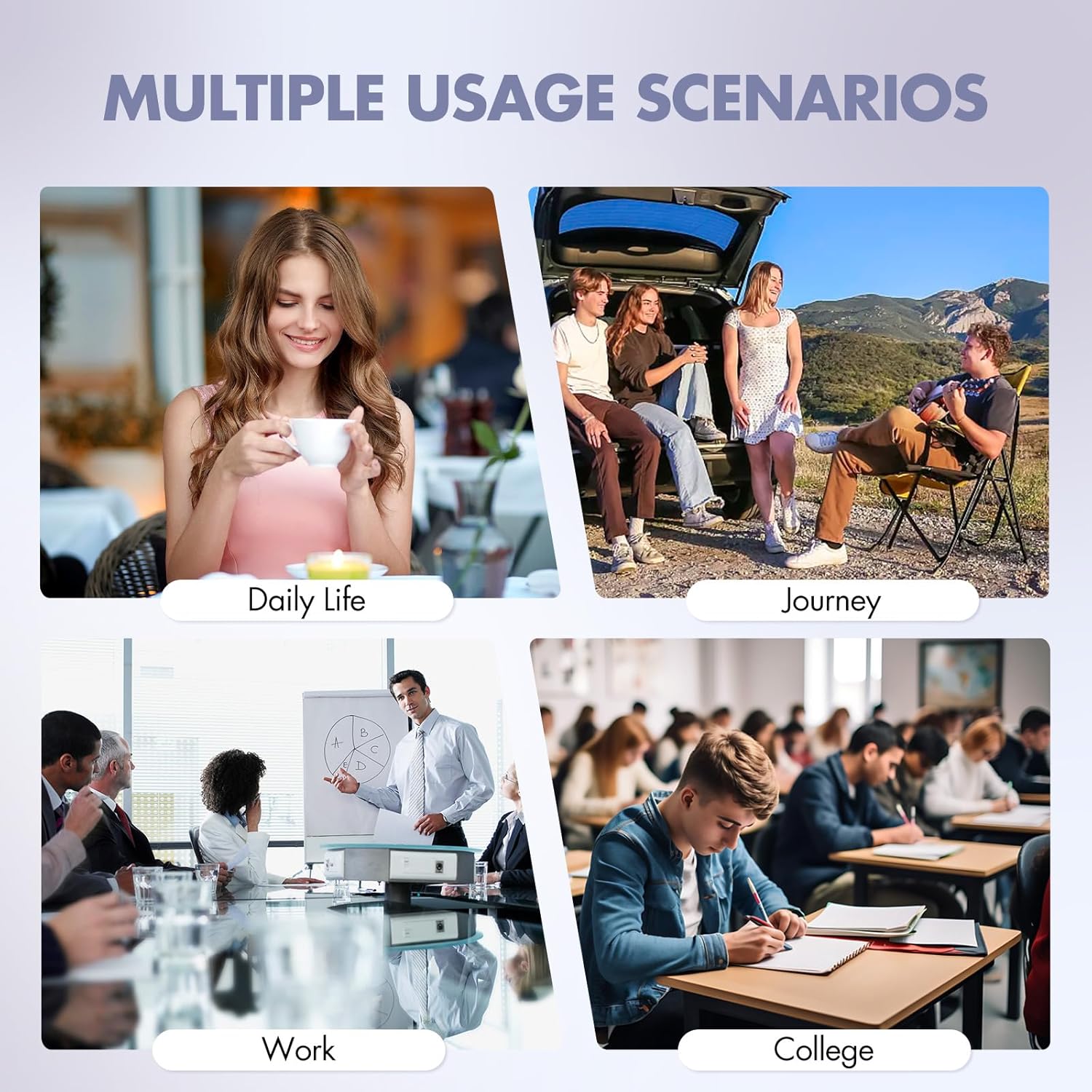 GOLF SUPAGS Backpack for Women Work College Travel Laptop Backpacks Multi-Functional Casual Daypack Teacher Nurse Everyday Bags Fits 15.6 Inch Notebook (Black) - Image 7