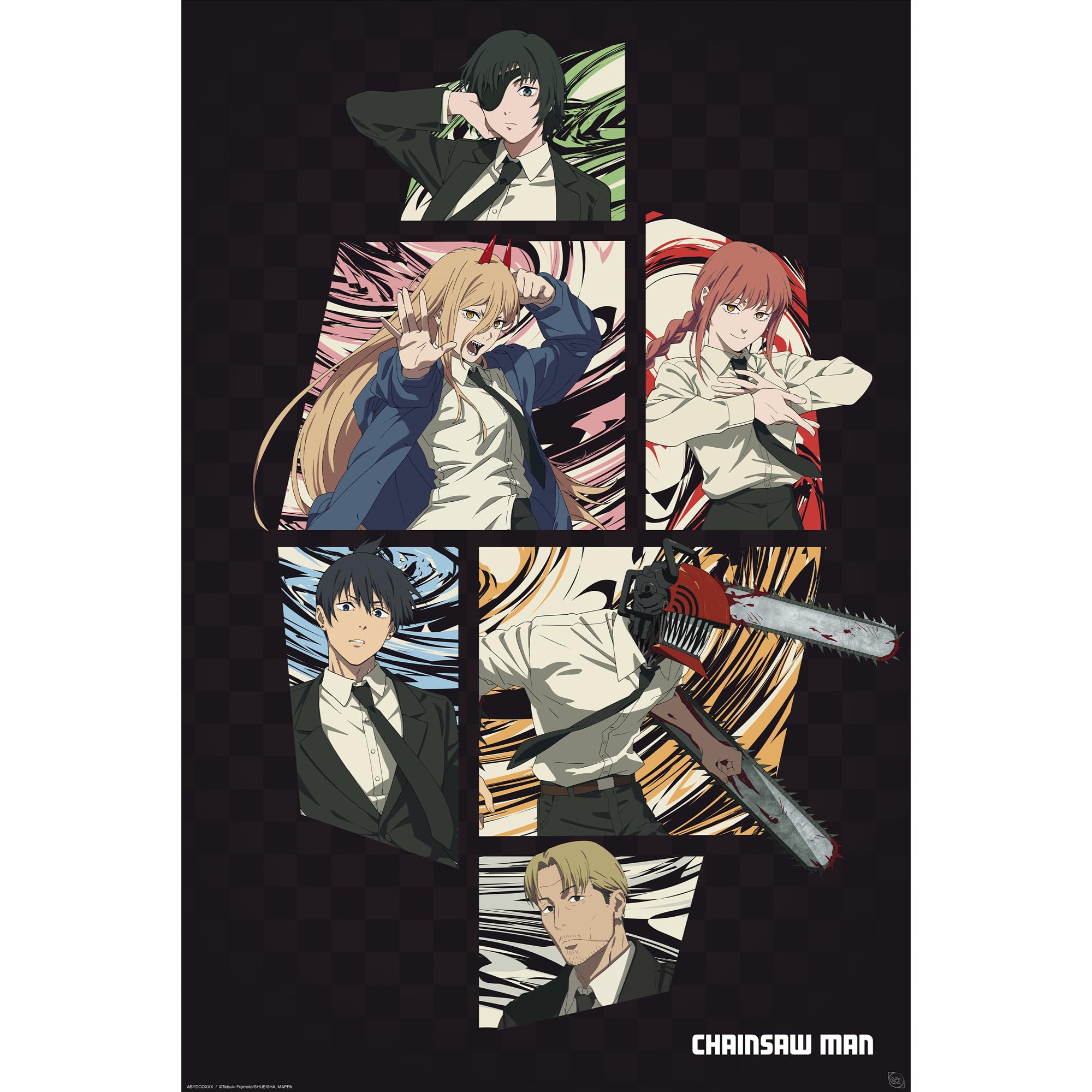 Gb Eye Multicolour Chainsaw Man Division 4 61 X 91.5Cm Maxi Poster