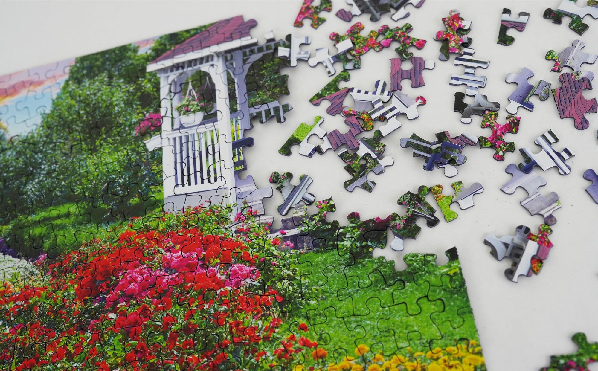 Amazon.com: Springbok Flower Garden 500 Piece Puzzle for Adults