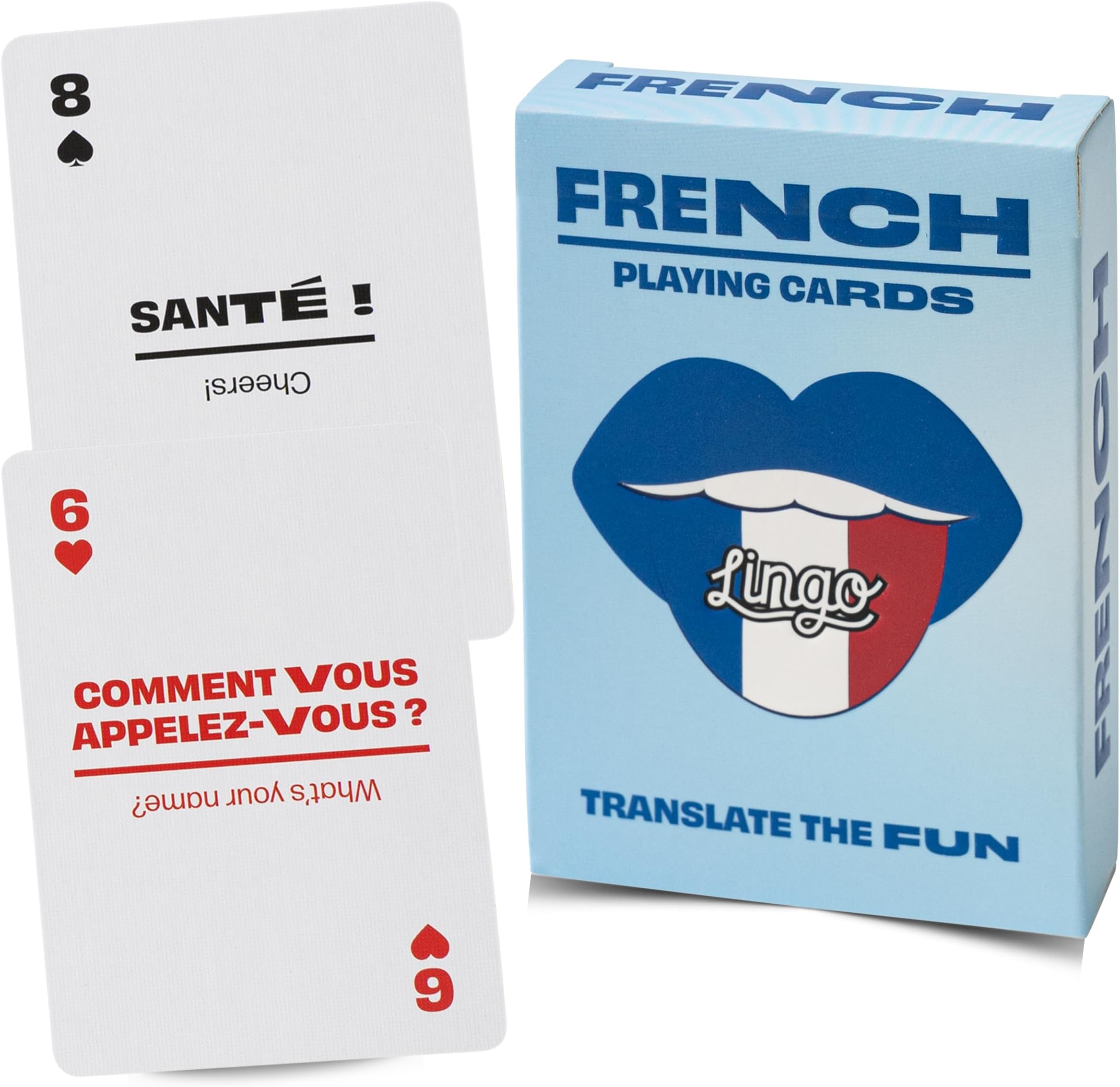 Lingo - French Language Playing Cards