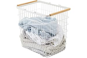 Yamazaki Home Tosca Large Laundry Wire Basket