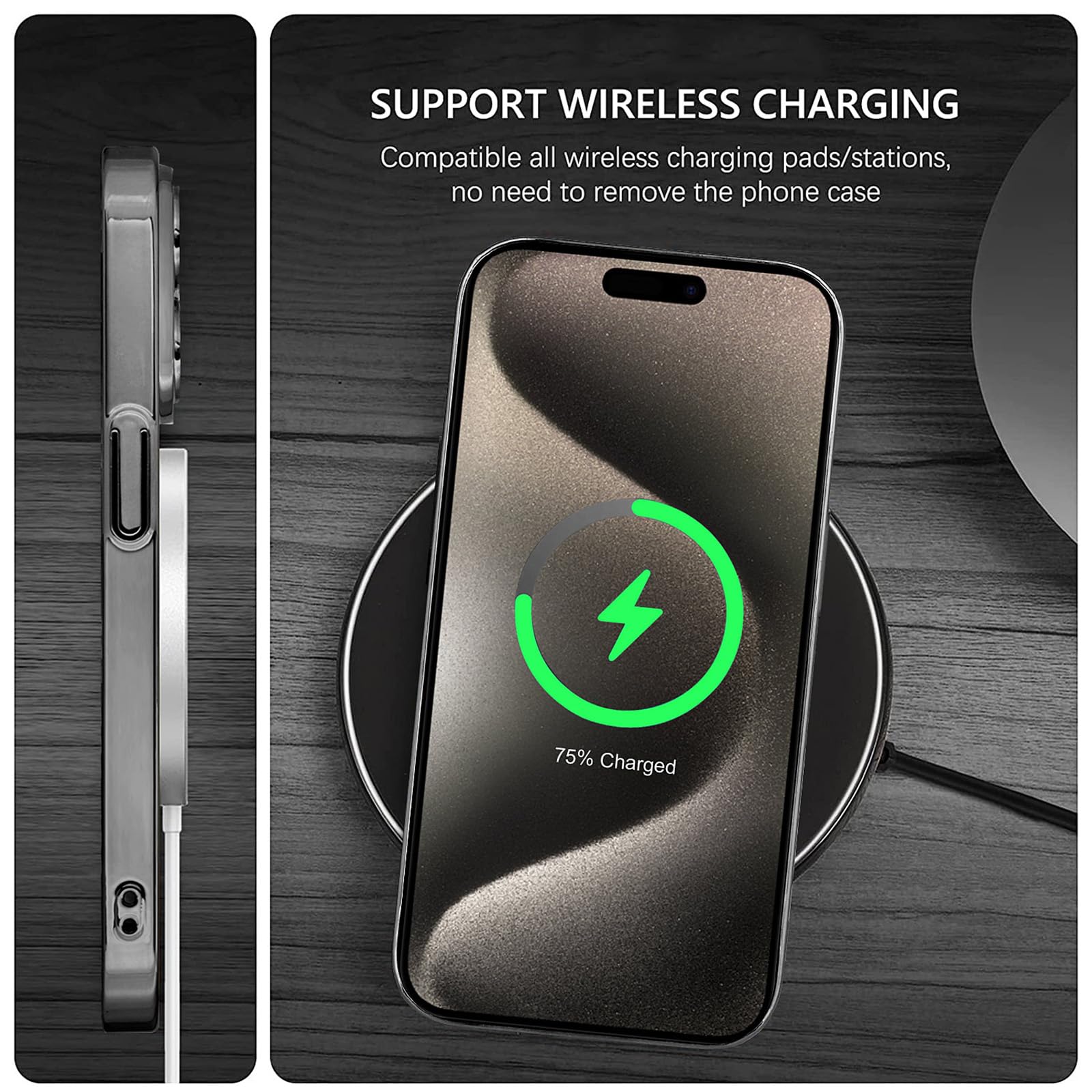 Ultra cienkie etui do iPhone 16 Pro Max/16 Pro/16 Plus/16, galwanizowane, skórzane etui z logo widoku, odporne na wstrząsy, etui ochronne, złote, 16 Pro