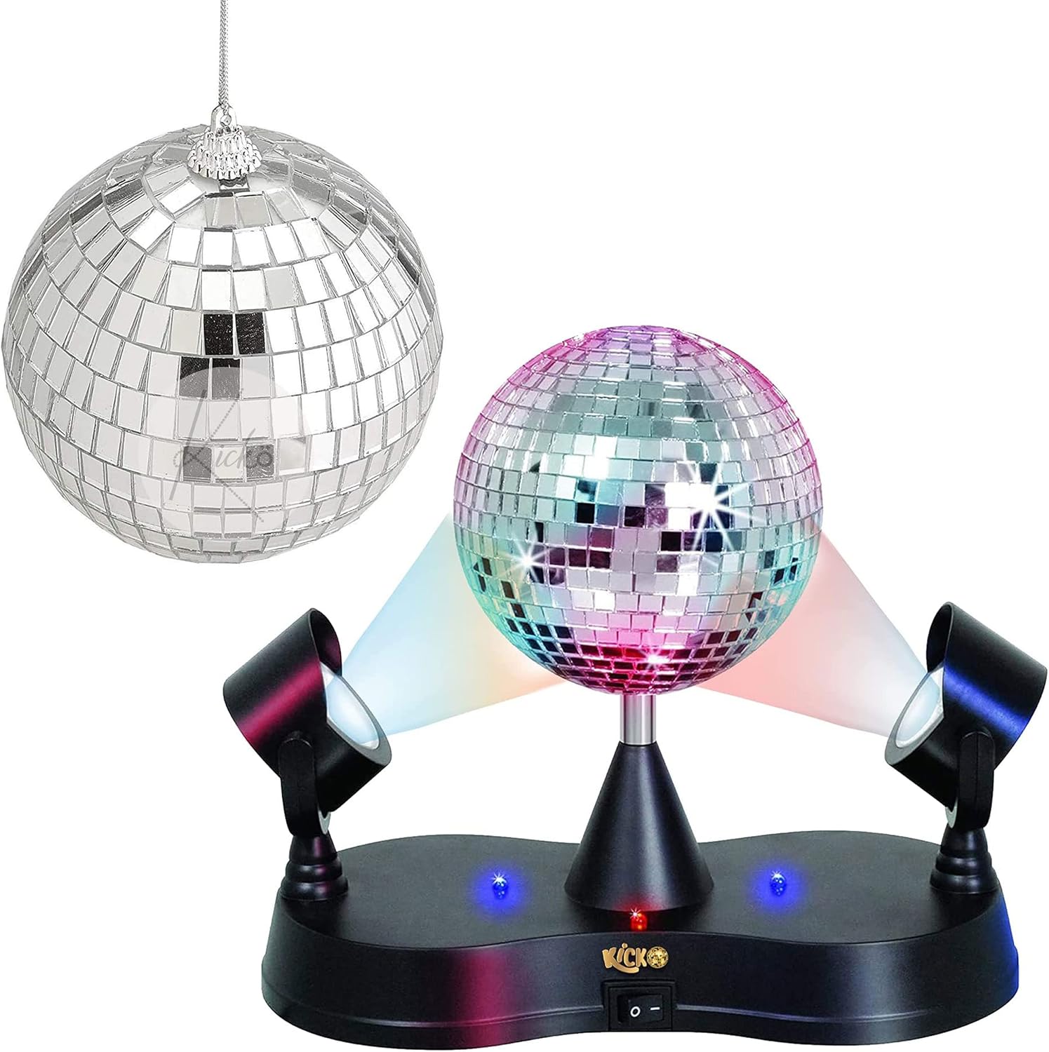 Kicko Disco Light MultiColored LED Revolving Strobe