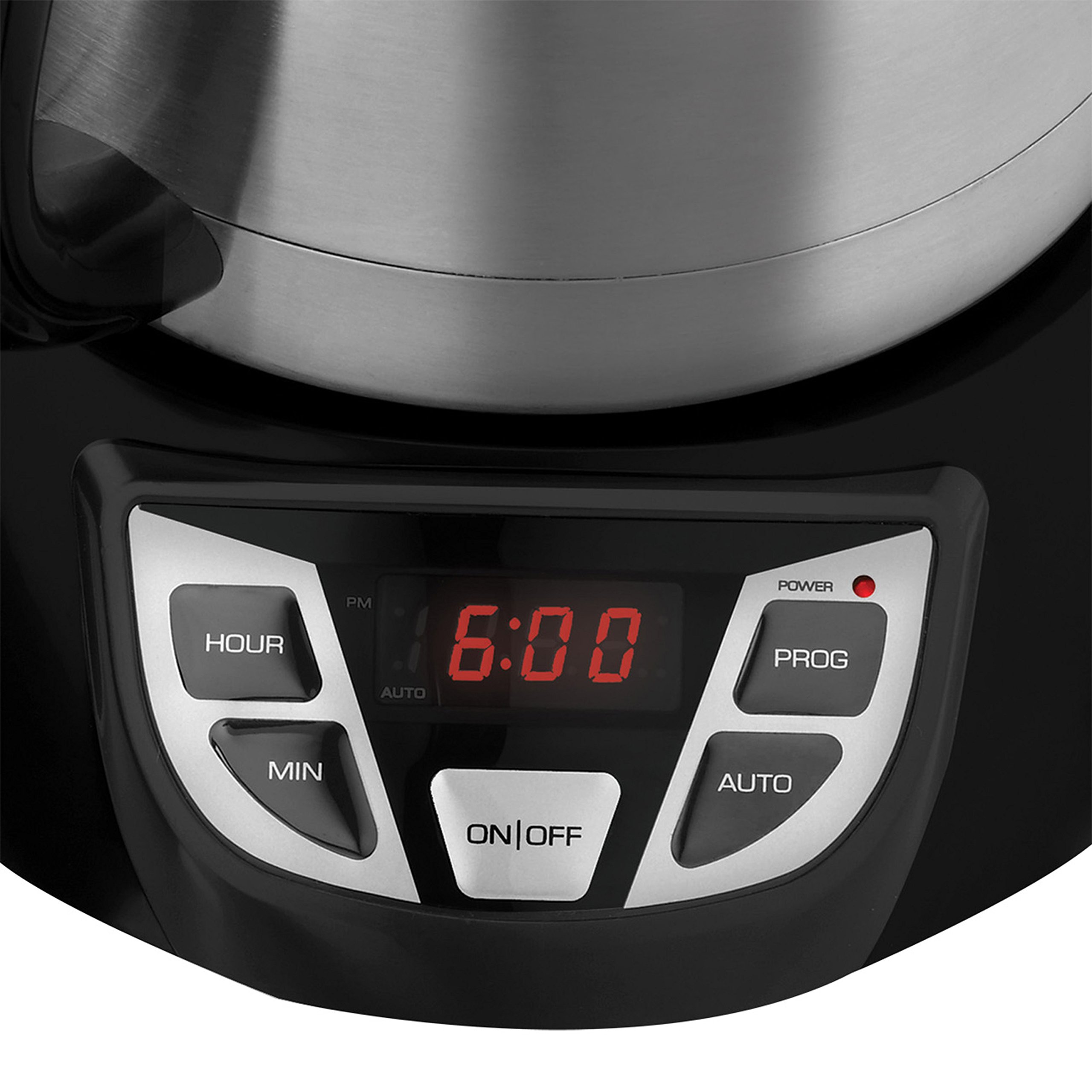 Cafetera térmica Black \u0026 Decker, para 8 tazas, programable, negro/plata :  Hogar y Cocina - Amazon.com