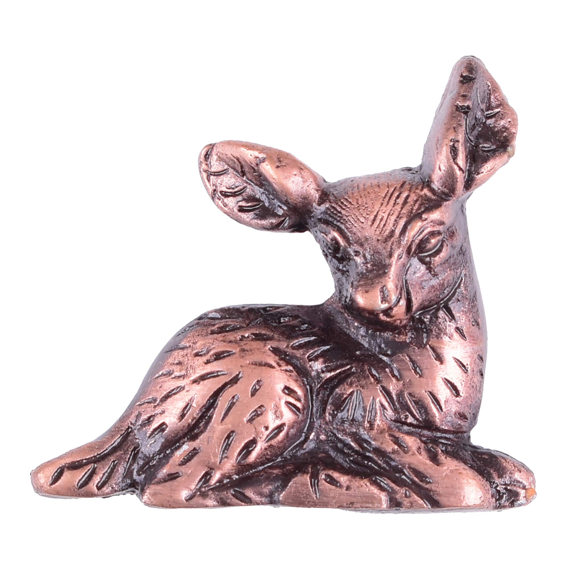 Ethniciti Bronze Fawn Metal Vintage Knob Pull Handle Drawer Cupboard Cabinet Fawn Metal Knob
