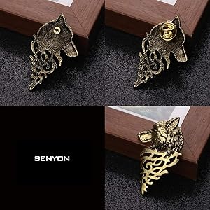 ラペルピン　2種 Amazon.co.jp: ラペルピン ヴィンテージスーツクラウンダブルヘッド