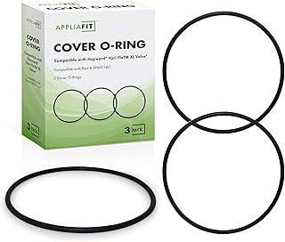 AppliaFit 3-Pack O-Ring Replacement Compatible with Hayward SPX0714L for Multiport Valves and Sand Filter Systems SP0714T