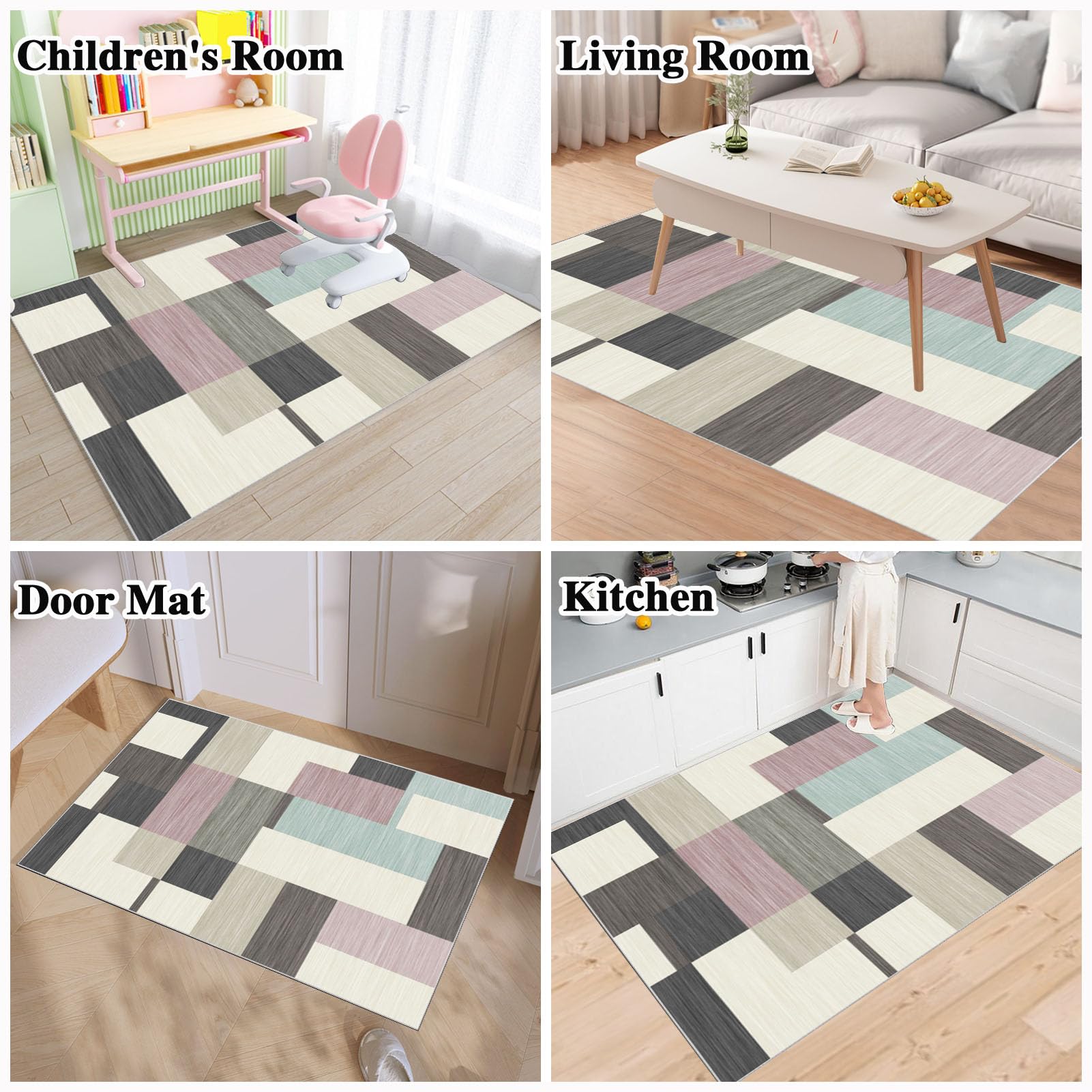 90 x 120 cm Heavy Duty Office Chair Mat for Carpeted Floor Computer Gaming Desk Chair Mat for Carpet Hard Floor Protector Mat for Rolling Chair Carpet Protector Chair Mat Floor Mat for Office Chair - Image 7