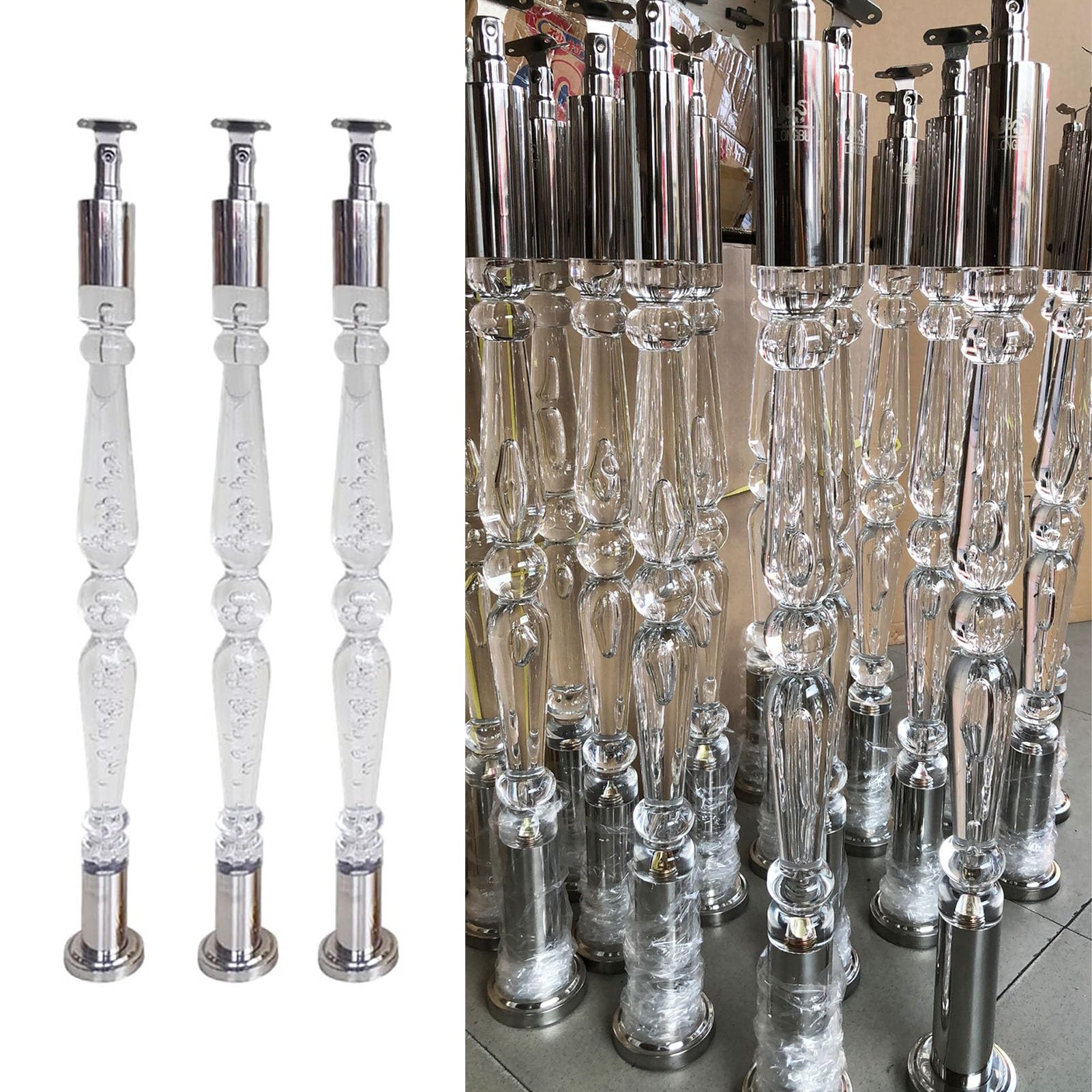 Balustre d'escalier intérieur 110 cm pour sécuriser la mezzanine et le salon de votre maison