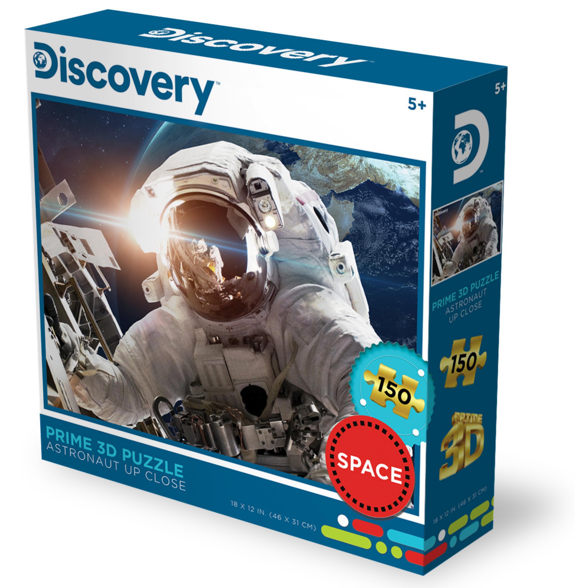 Amazon | Prime 3D D20849 宇宙飛行士 3Dパズル マルチカラー | 立体