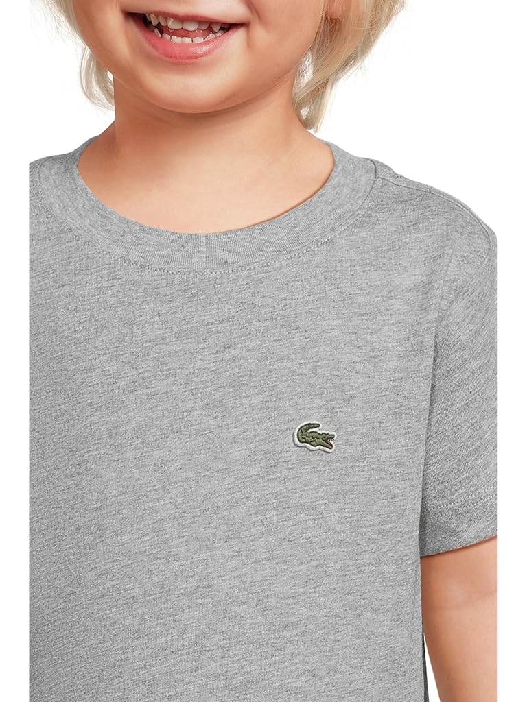 Gray Lacoste Core Tee (Little Kid/Big Kid)