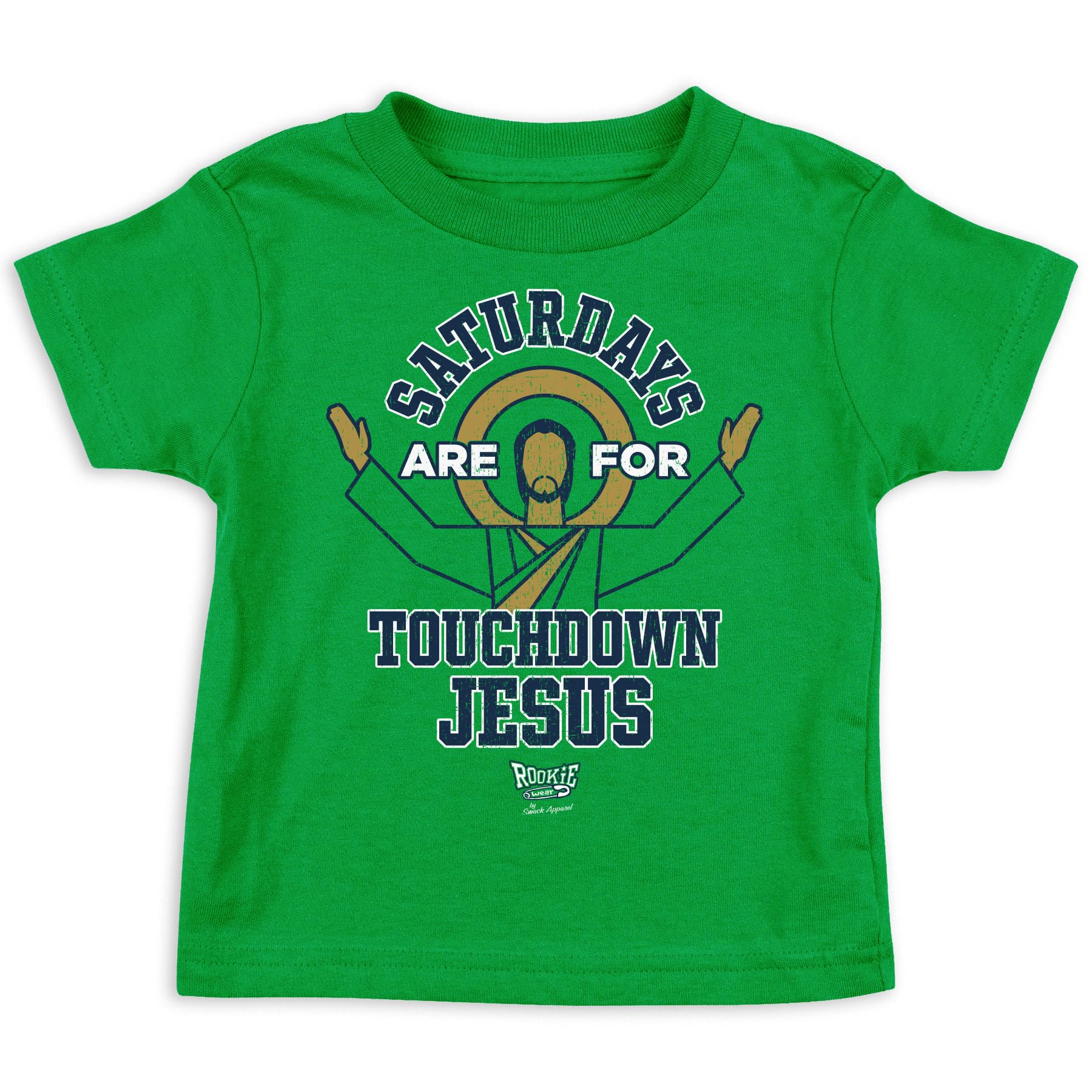 Saturdays Baby Apparel for Notre Dame College Fans (2T-7T) (Kelly Green Toddler Tee, 2T)