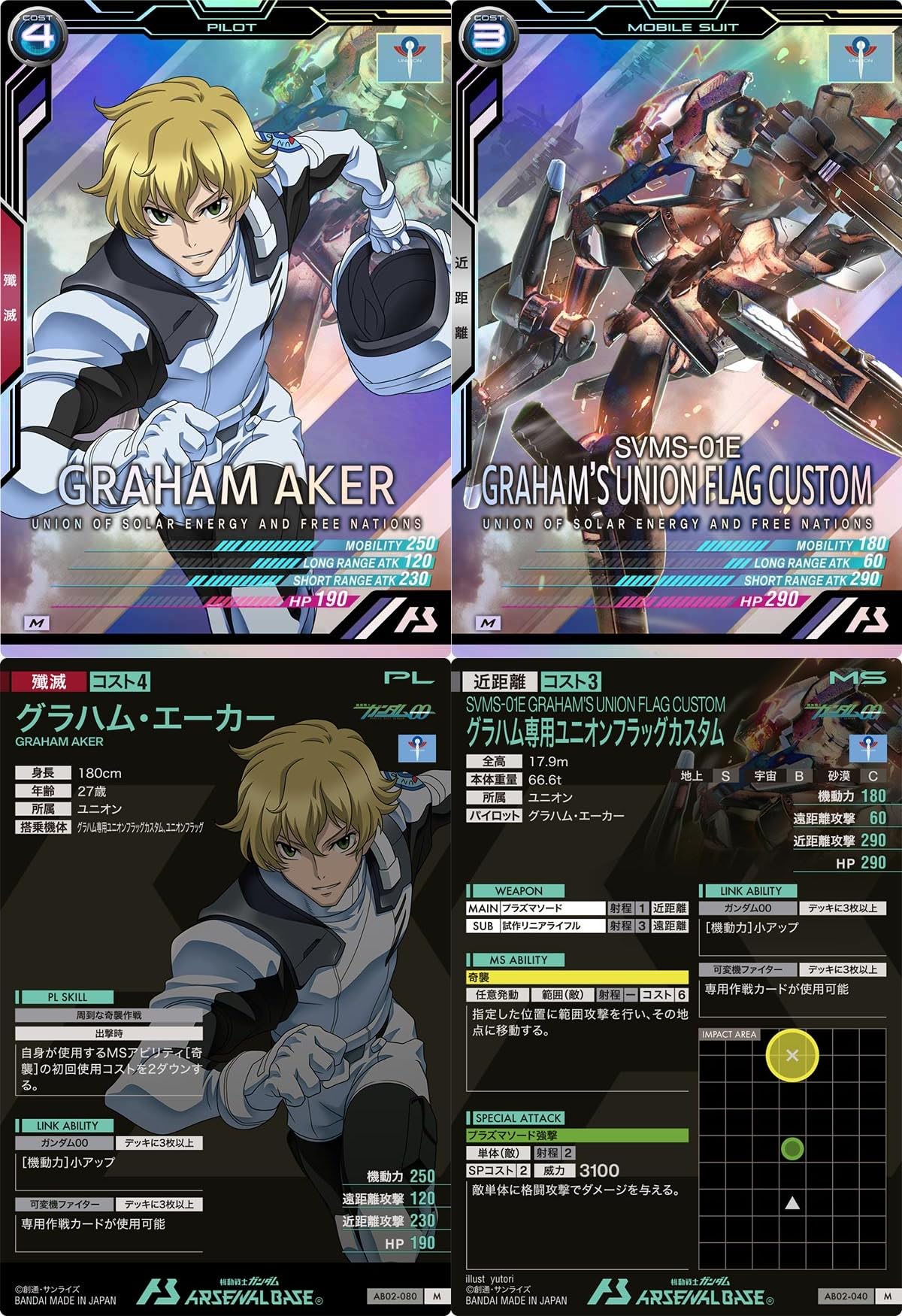 アーセナルベース カードリスト − CARD LIST｜機動戦士ガンダム アーセナルベース
