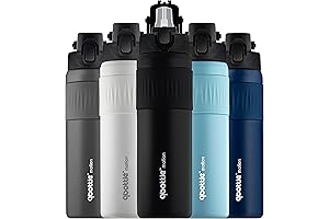 PREMIUM 24oz Double Insulated Water Bottle with Locking Lid