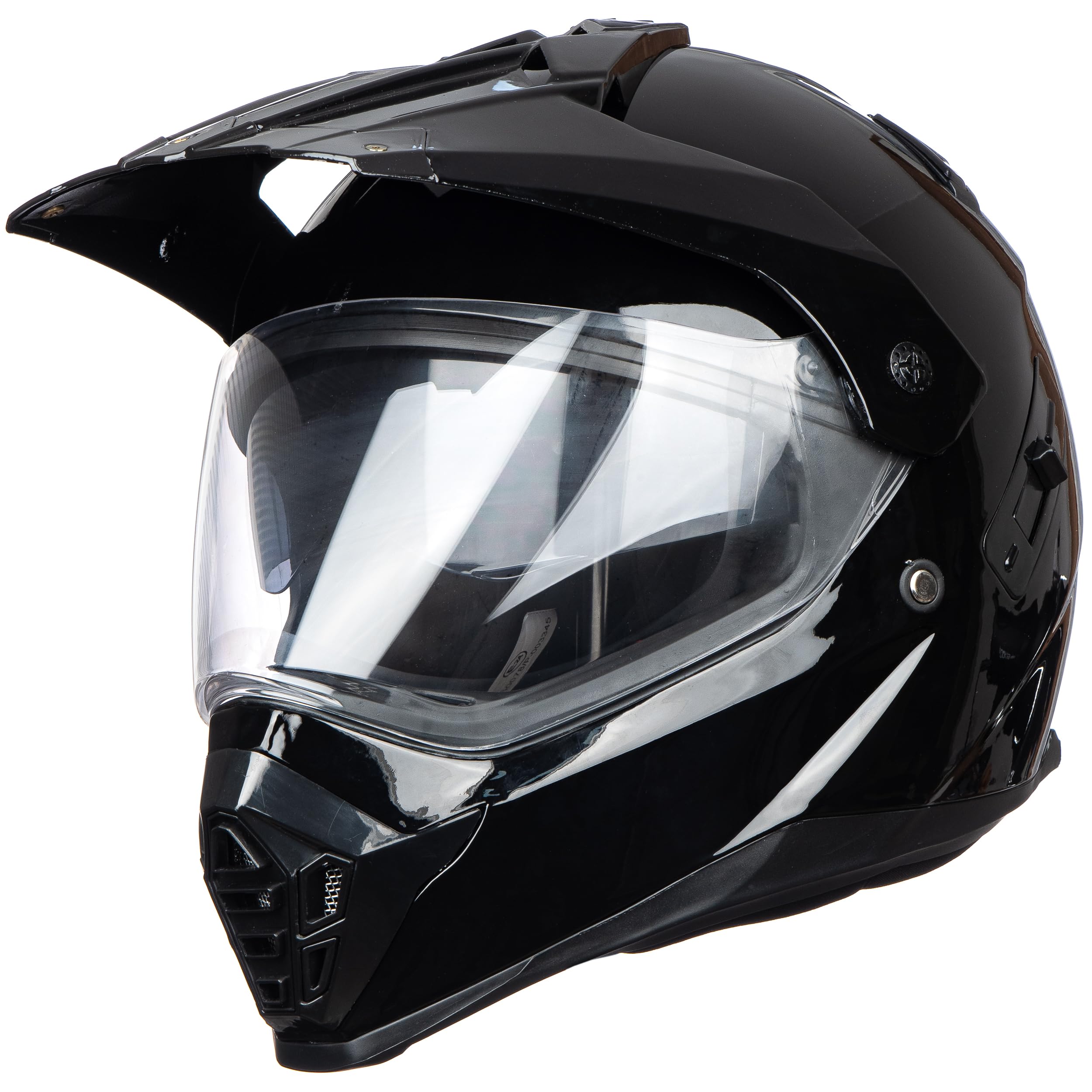E Bike Helmet 1Storm Dual Sport Motorcycle Helmet | Full Face, Glossy Black, DOT Certified, Removable Interior Ebike Helmet E Bike Helmet 1Storm Dual Sport Motorcycle Helmet | Full Face, Glossy Black, DOT Certified, Removable Interior Ebike Helmet