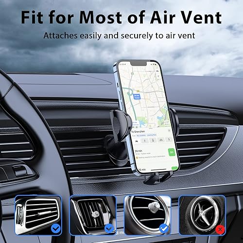 Miniatura 7 de ORIbox Soporte de teléfono para automóvil súper ventosa y resistente al calor Soporte universal para teléfono celular, soporte de ventilación para