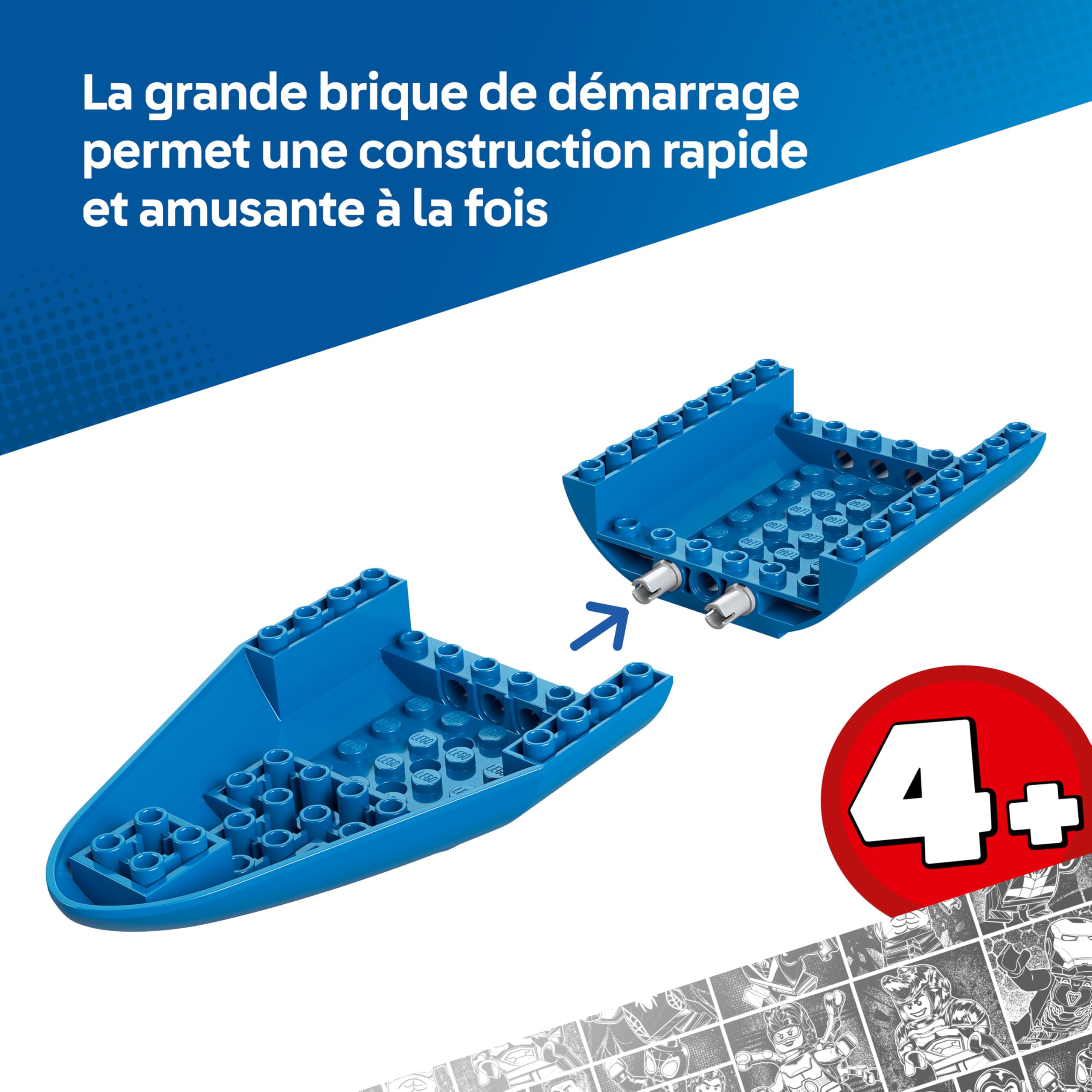 LEGO ǀ Marvel Spidey - Jouet Bateau Pirate - Set de Super-Héros avec Maquette de Navire, 2 Barques & 4 Minifigurines - Cadeau pour Garçon dès 4 Ans & Fans de Spidey et Ses Amis Extraordinaires 11208