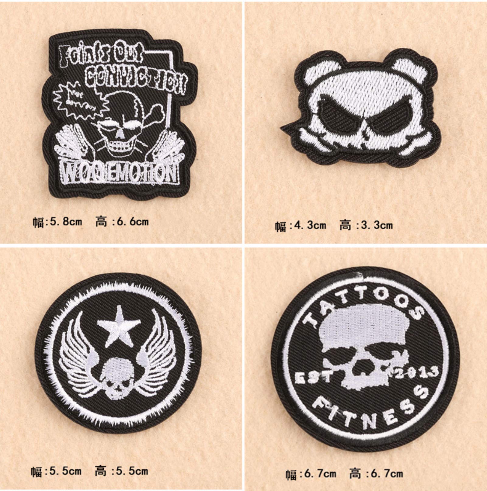 Amazon | 【Wdlife】ワッペン アップリケ アイロンワッペン刺繍