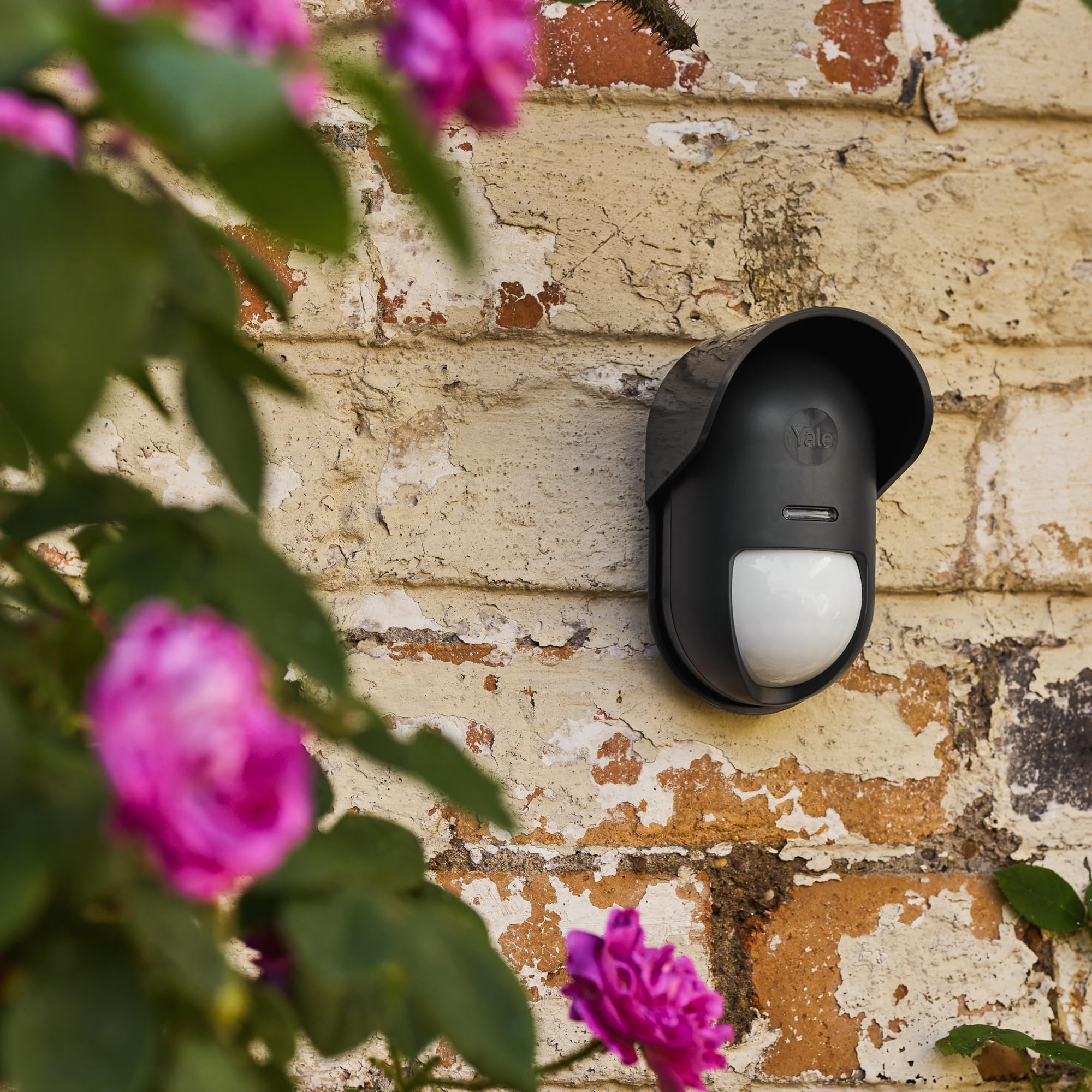 Yale Sensore di movimento da esterni AL-EPIR-1A-G, Copertura 12 m, Adatto ad animali domestici, Uso esterno, Tecnologia Yale Horizon+ Copertura 1 km,Compatibile con Allarme Smart