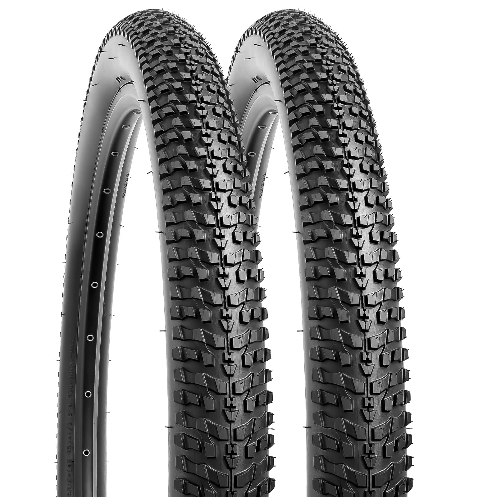 Photo 1 of YUNSCM 2-PCS 29" Mountain Bike Tires 29x2.30/58-622 Compatible with 29 X 2.30 29 * 2.3 Bike Bicycle Tires (Y-921)