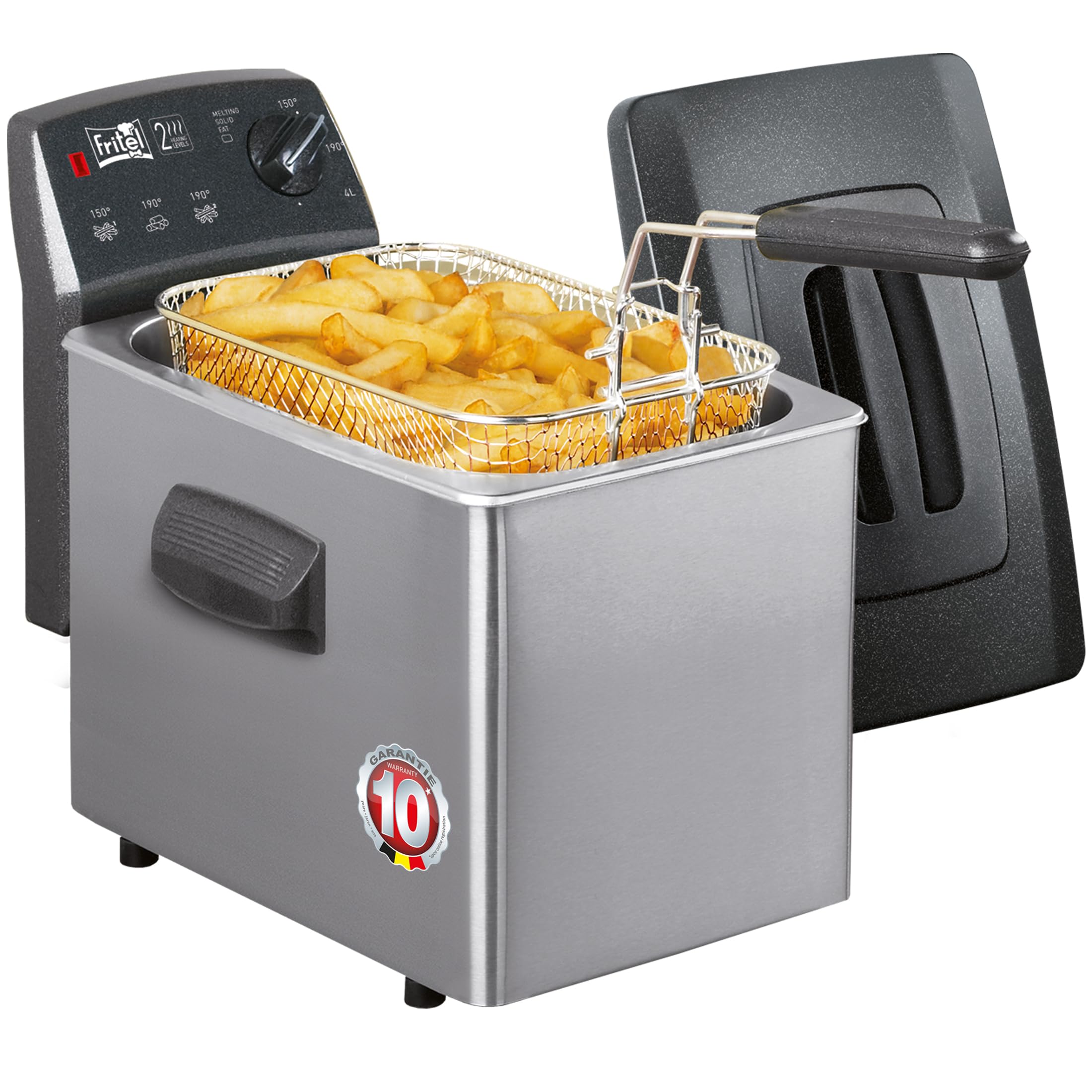 FRITEL Fritteuse Turbo SF® 4350-4L - 2800W - Öl + Festfett