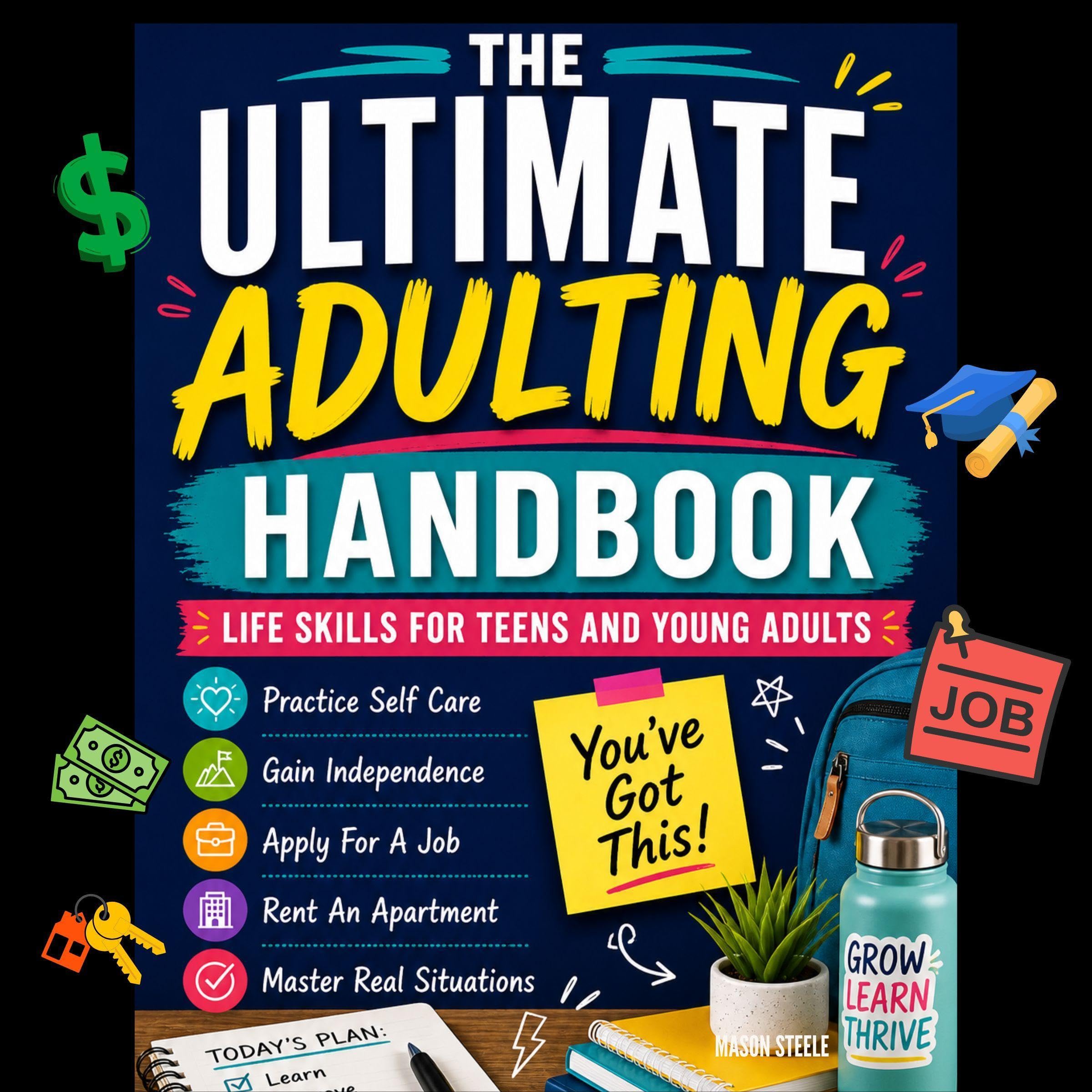 Cover art for The Ultimate Adulting Handbook Life Skills for Teens and Young Adults