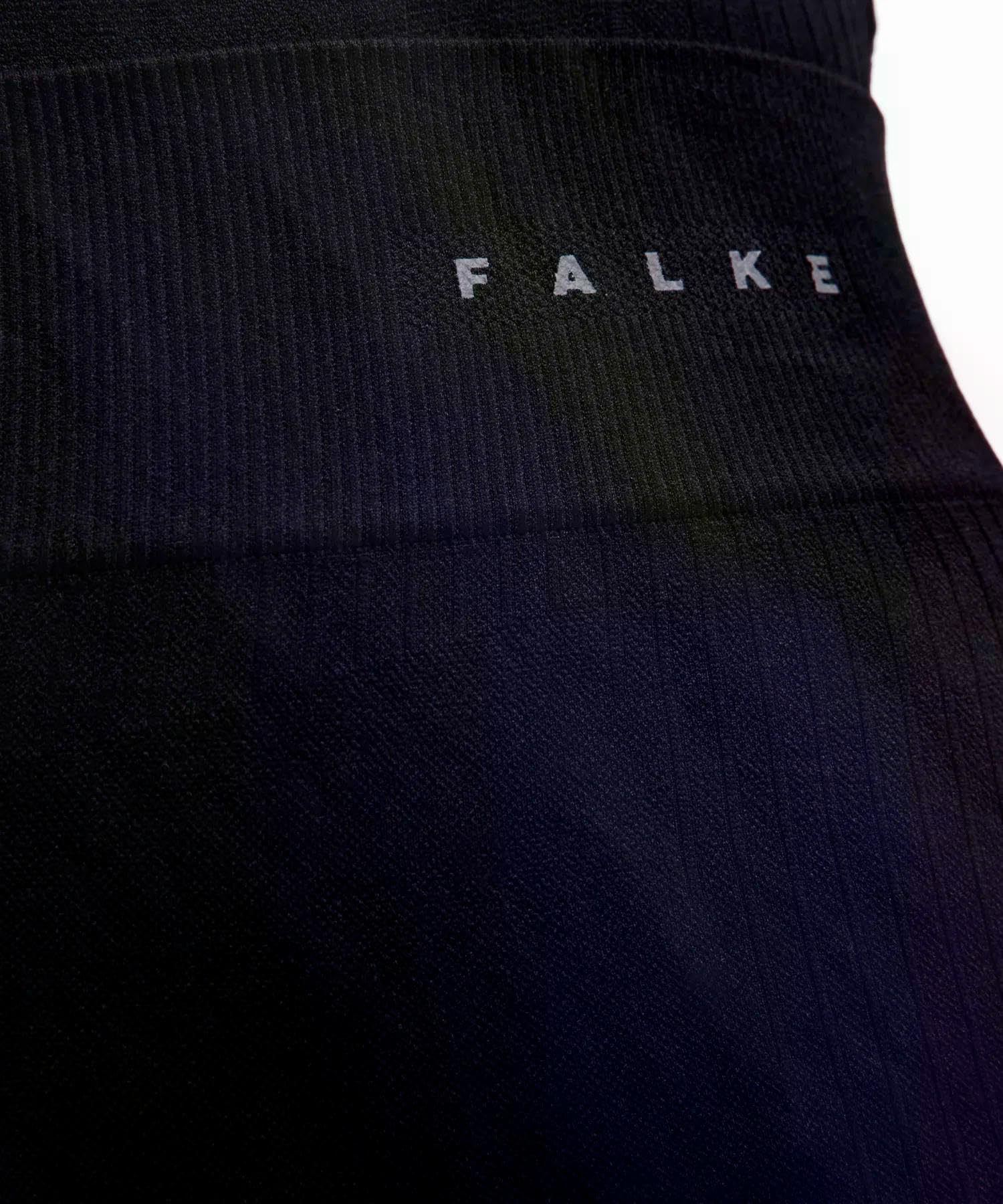 FALKE Kobiety Warstwa podstawowa (dół) Maximum Warm 3/4 W Ti materiał funkcyjny szybkoschnące ciepłe 1 Sztuka, Czarny Black 3000, S