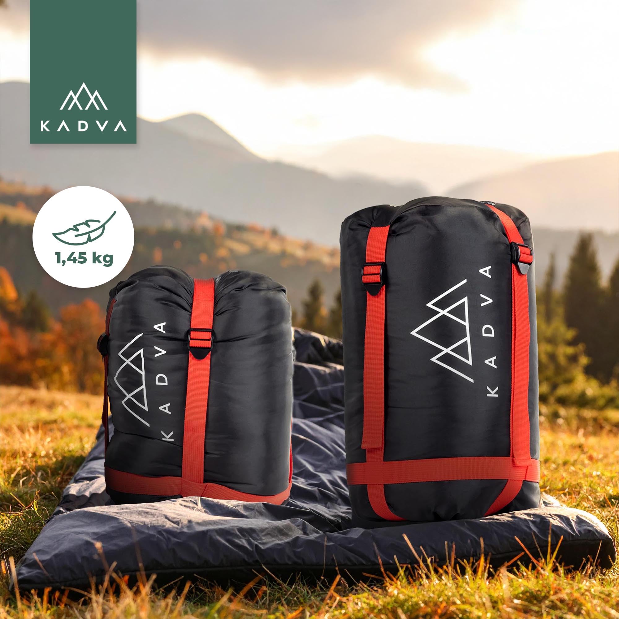 Sacco A Pelo Invernale Mumio 230x80 Cm - Per Campeggio E Trekking - Temperatura Comfort 4&deg;C - Con Cappuccio