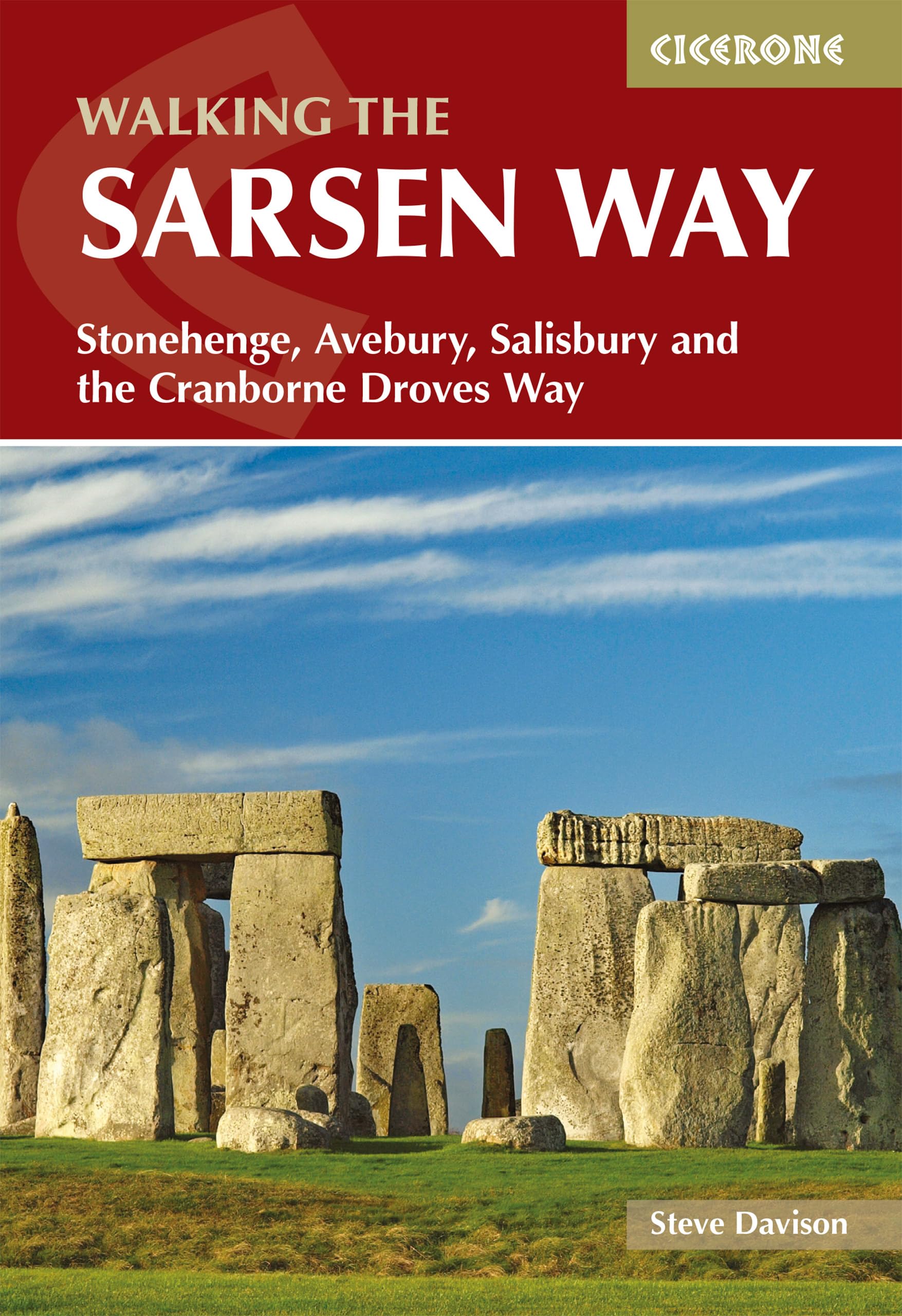 Walking the Sarsen Way by Steve Davison (Paperback Book)