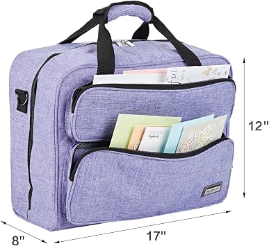 HOMEST Sewing Machine Carrying Case, Universal Tote Bag with Shoulder Strap
