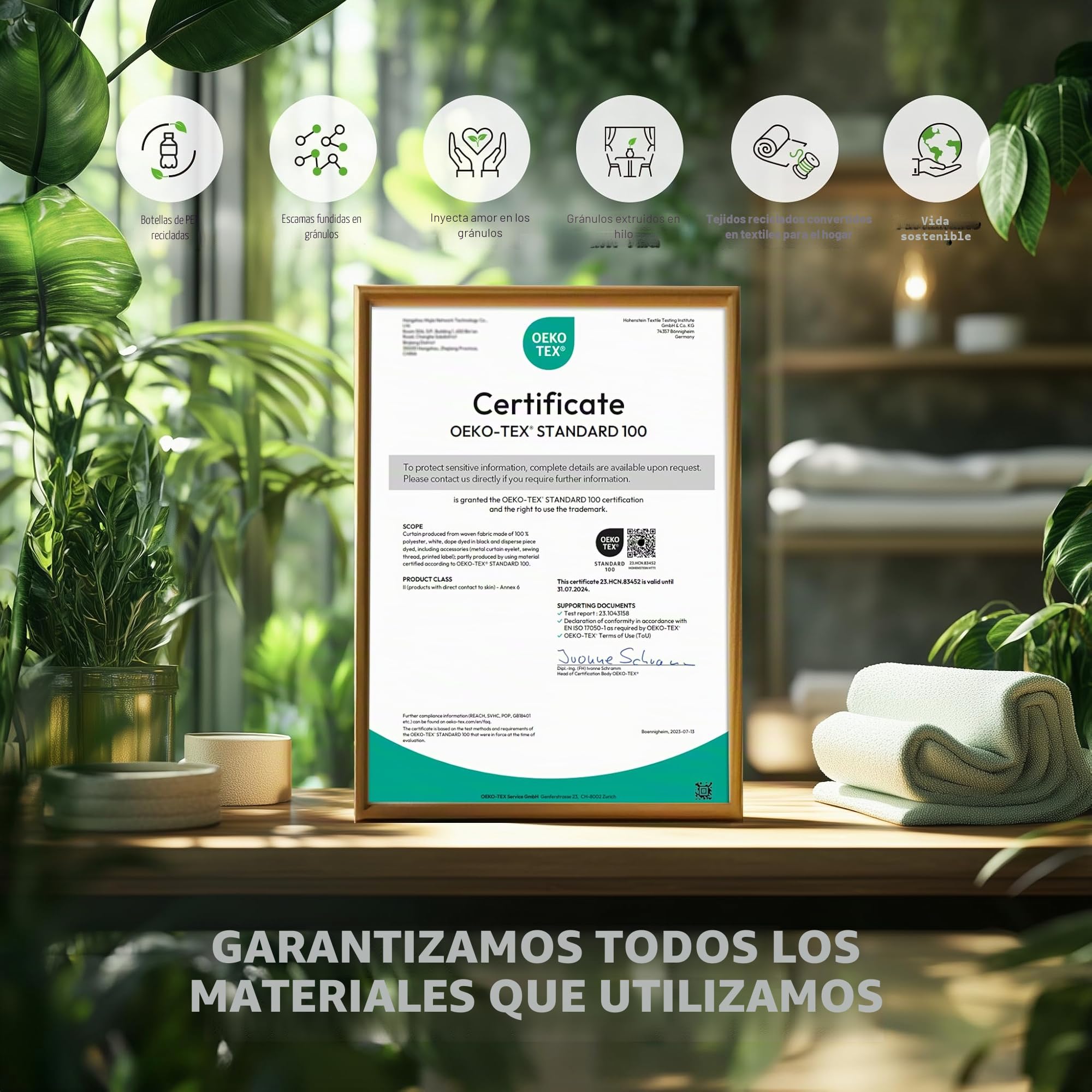 Deconovo Cortinas Opacas Térmicas para Dormitorio y Salón, 2 Piezas