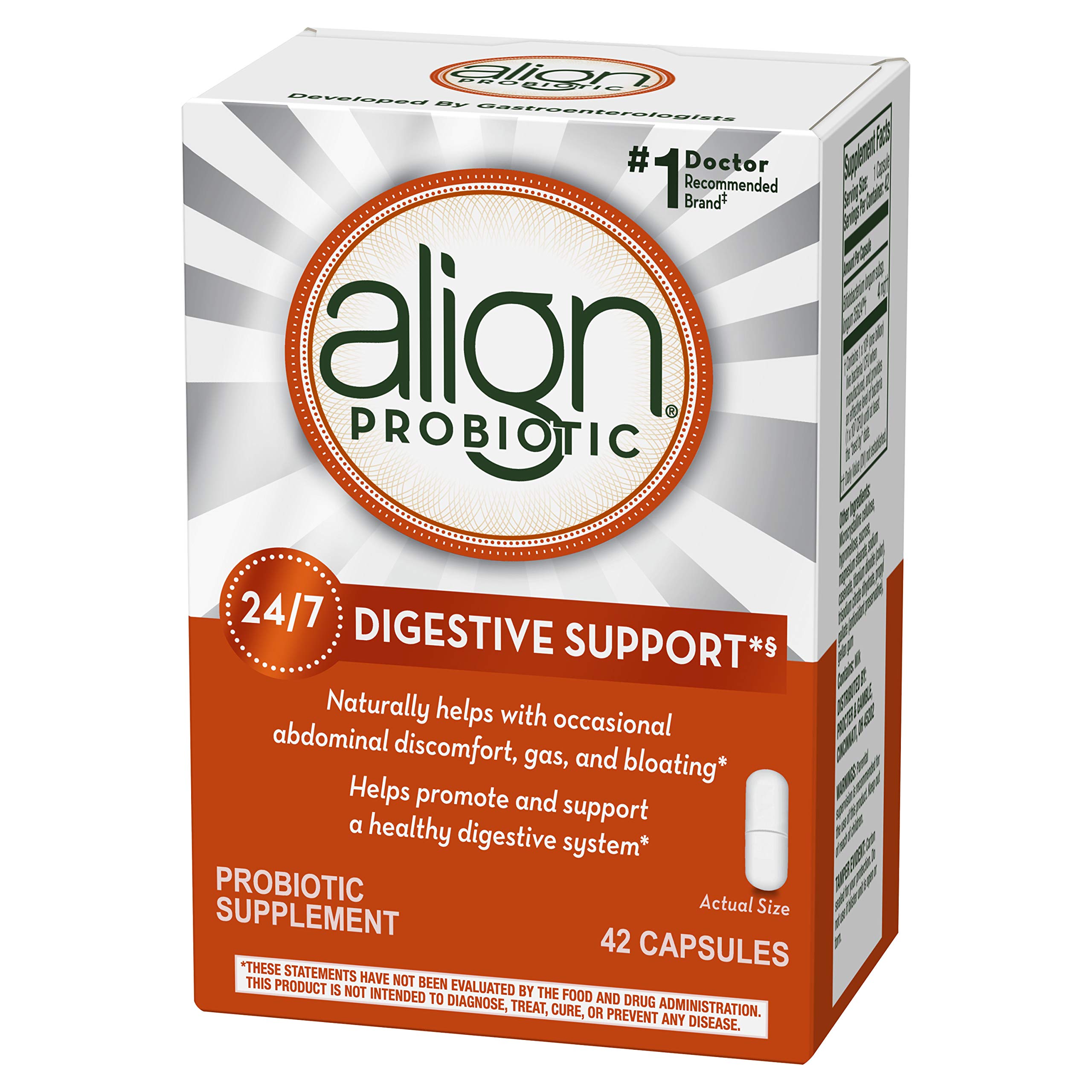 Align Probiotic, 1 Doctor Brand, Helps with Occasional Gas